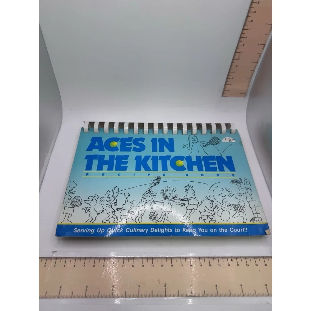 Vintage 1986 Aces in the Kitchen by Trish Laverett Cookbook